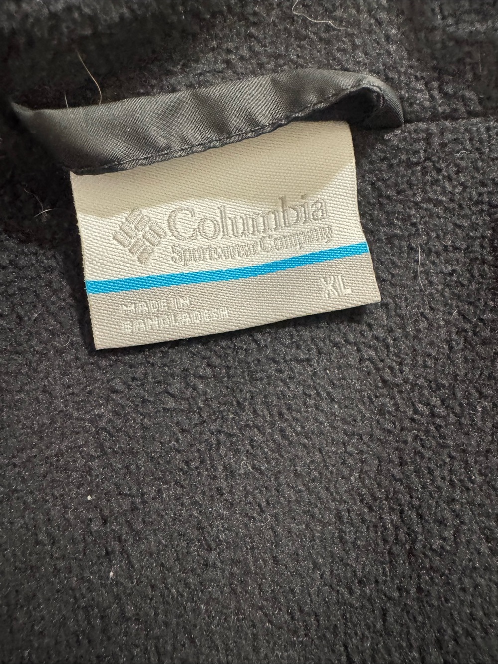 Columbia Women's Black fleece Lined Jacket - Picture 4 of 5
